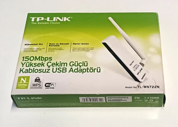 150 Mbps KABLOSUZ USB Adaptör - Resim 2