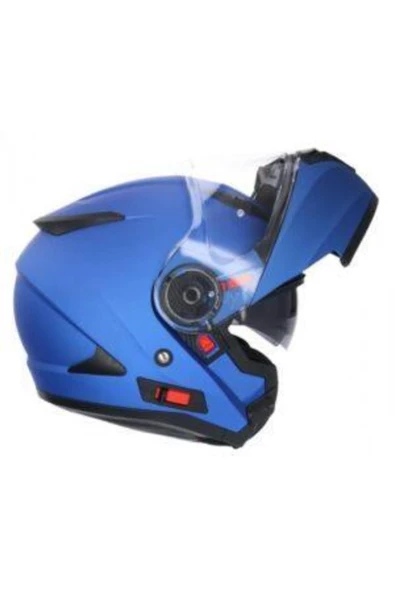 Flip Up 4133 SH-508sv TRITON MONOCLOUR (Güneş Gözlüklü) Motosiklet Kaskı Mat Blue L ürün görseli 1