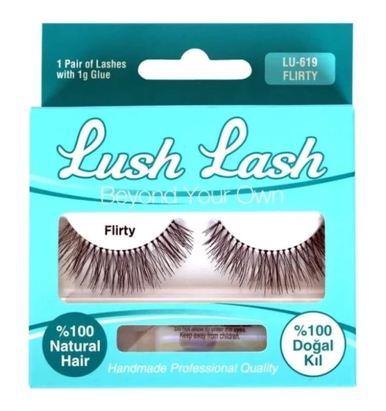 Lush Lash Takma Kirpik Lu-619 Flirty ürün görseli 1