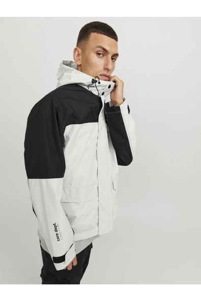 Jack Jones Jcohıke Lıght Jacket Bej Ceket 12253569-06 - Resim 6
