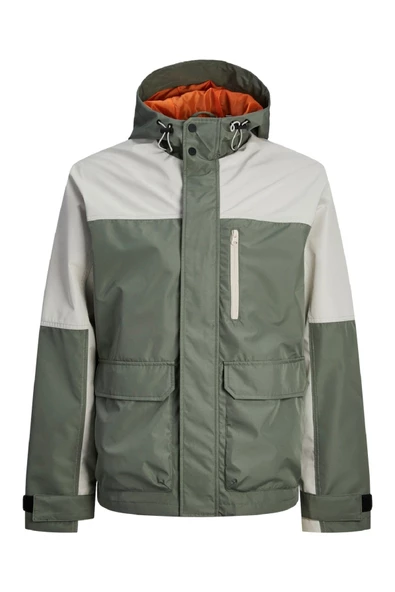 Jack Jones Jcohıke Lıght Jacket Bej Ceket 12253569-06 - Resim 8