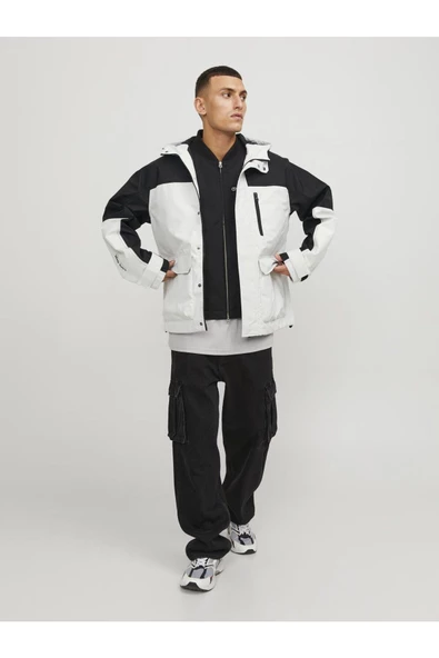 Jack Jones Jcohıke Lıght Jacket Bej Ceket 12253569-06 - Resim 3