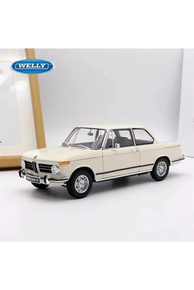 2002 MODEL BMW Ti BEYAZ 1/24 MODEL ARABA KOLEKSİYON - Resim 3