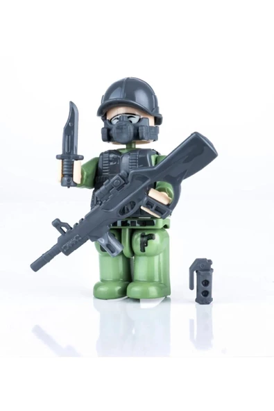 Özel Kuvvetler Mini Asker Figür Seti 8 CM Minifigür ürün görseli 1