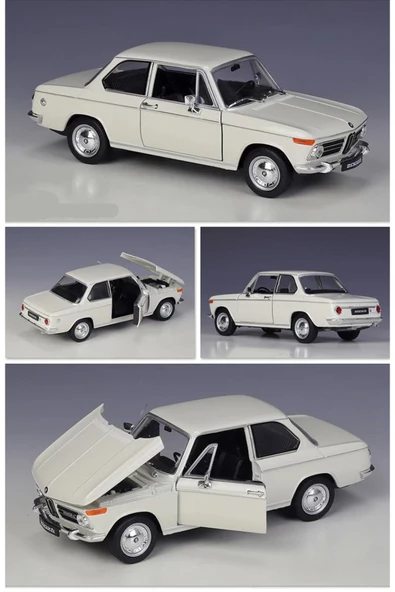 2002 MODEL BMW Ti BEYAZ 1/24 MODEL ARABA KOLEKSİYON ürün görseli 1
