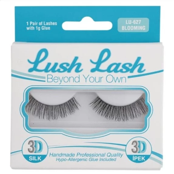 Lush Lash 3D İpek Takma Kirpik LU-627 Blooming ürün görseli 1