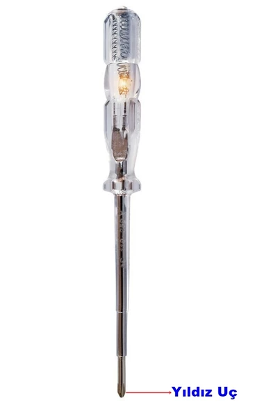 ÇETİNLER Voltaj Kontrol Kalemi Yıldız 190mm ürün görseli 1