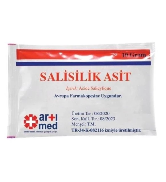 ARTIMED SALİSİLİK ASİT 10 GR ürün görseli 1