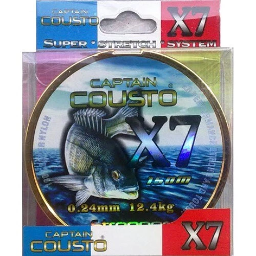 Captain Cousto X7 150Mt Misina (0.28-0.31-0.34)  Kalınlık (MM) - 0.34 ürün görseli 1