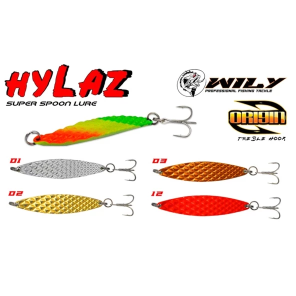Wily Hylaz Turna Kaşık 20 Gr 80 Mm - Hologramlı  12 ürün görseli 1