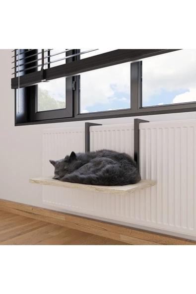 Kedi Kalorifer Yatağı , Kedi Radyatör Yatağı , Petek Önü Yatak,Askılı Kedi Yatağı ürün görseli 1