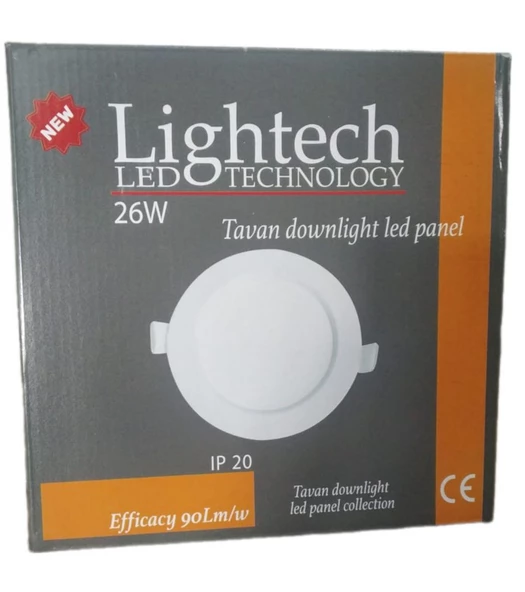 Lightech led technology 26W Tavan Downlight Led Panel - Resim 3