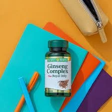 Nature's Bounty Ginseng Complex Plus Royal Jelly 75 Kapsül - Resim 3