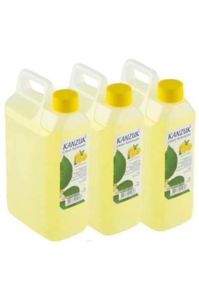 Kolonya 3 Adet 1 Litre 80 Derece Limon Kolonyası ürün görseli 1