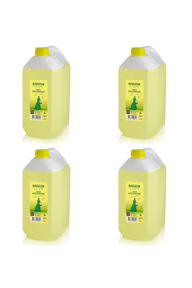 Limon Kolonyası 5 Litre X 4 Adet 80 Derece ürün görseli 1