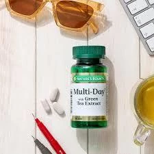 Nature's Bounty Multi-Day with Green Tea Extract 50 Tablet - Resim 2