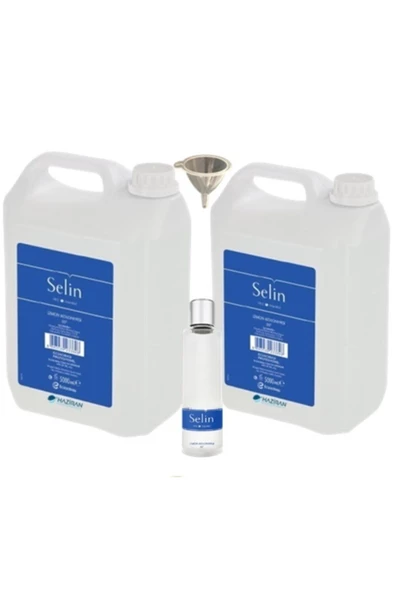 Selin 80 Derece Limon Kolonyası 2 Adet 5 Lt Bidon Selin 200 ml 80 Dolum Hunisi ürün görseli 1