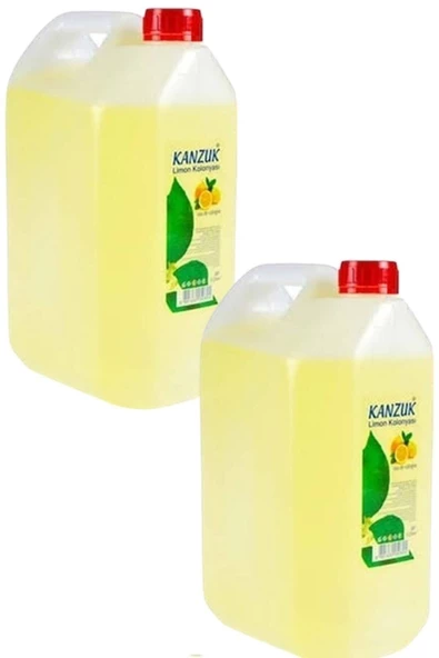 Kolonya 80 Derece Limon Kolonyası 2 Adet 5 Litrelik Bidon Kolonya ürün görseli 1