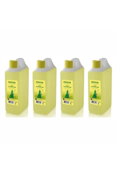 Limon Kolonyası 80 Derece 1 Lt 4'lü ürün görseli 1