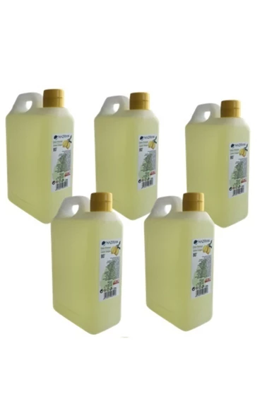 80 Derece 1 Litre 5 Adet Limon Kolonyası ürün görseli 1