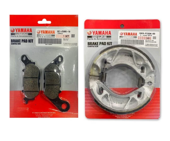 Yamaha Delight 125 Ön Arka Fren Balatası ürün görseli 1