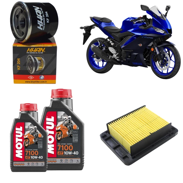 Yamaha Yzf R25 Motul 7100 Bakım Seti ürün görseli 1