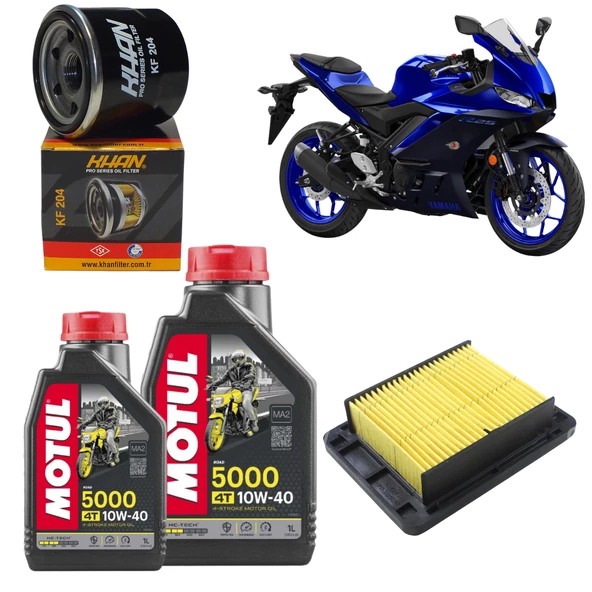 Yamaha Yzf R25 Motul 5000 Bakım Seti ürün görseli 1