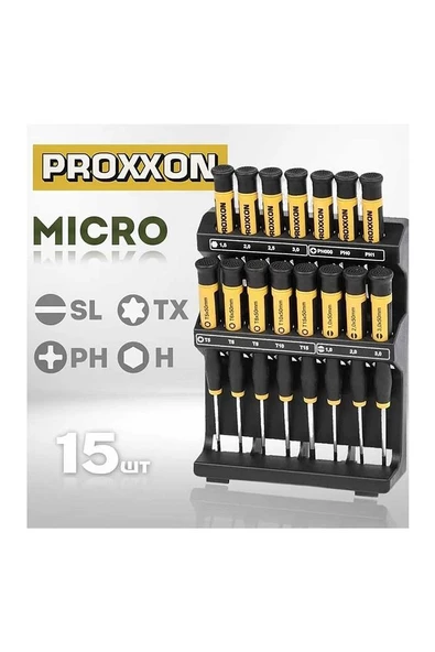 28148 15 li Mikro Tornavida Seti - Resim 3