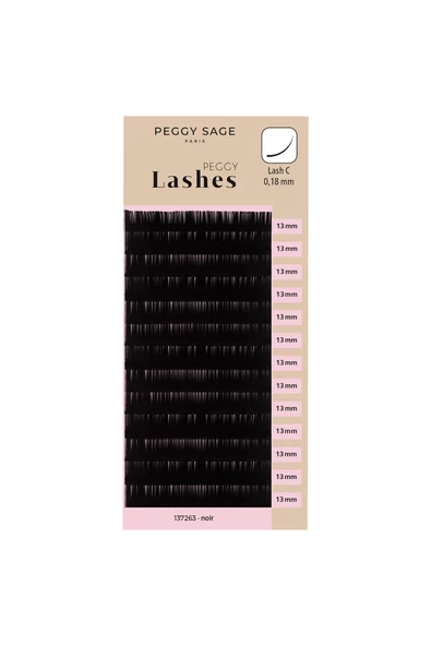 peggy sage Takma Kirpik- C 0.18 - Tek boyut 13mm ürün görseli 1