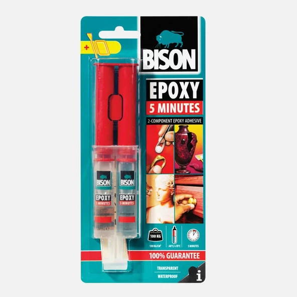Epoxy Yapıştırıcı 24 ml. Çift Şırınga 5 Dakika ürün görseli 1