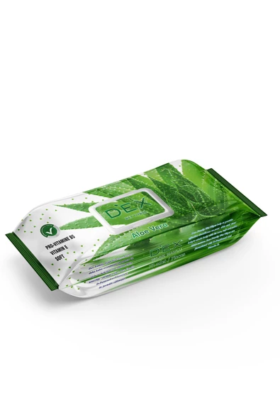 DEX Aloe Vera Islak Havlu 1 Adet 72'li ürün görseli 1