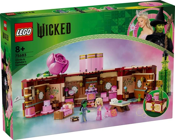 LEGO Wicked 75683 Glinda and Elphaba's Dormitory ürün görseli 1