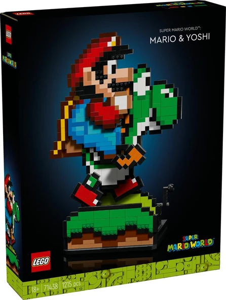 LEGO Super Mario 71438 Super Mario World: Mario and Yoshi ürün görseli 1