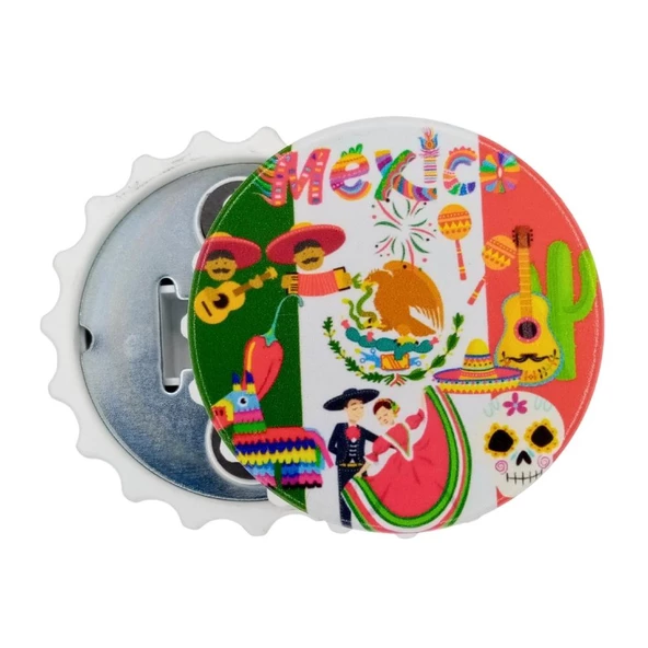 Meksika Temalı Magnet Kapak Açacak - Resim 3