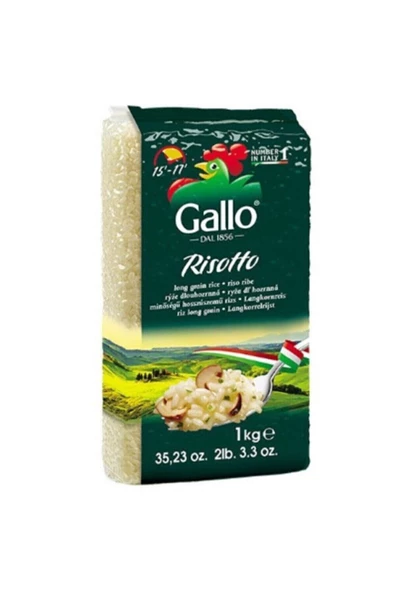 Riso Gallo Risotto Pirinci 1 kg ürün görseli 1