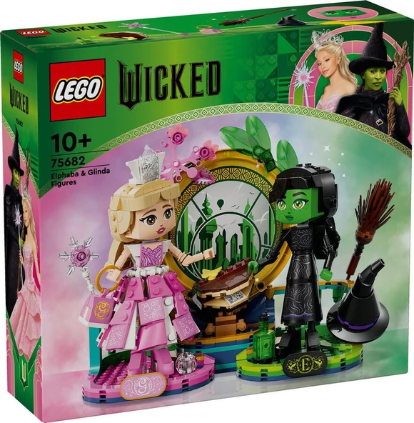 LEGO Wicked 75682 Elphaba and Glinda Figures ürün görseli 1