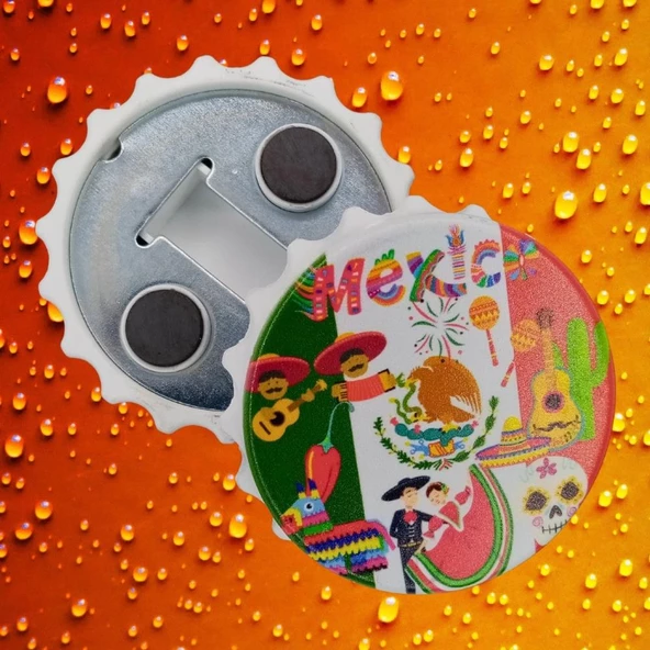 Meksika Temalı Magnet Kapak Açacak - Resim 2