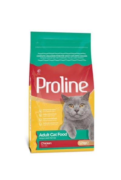 Proline Yetişkin Tavuklu Kedi Maması 1,2 Kg ürün görseli 1
