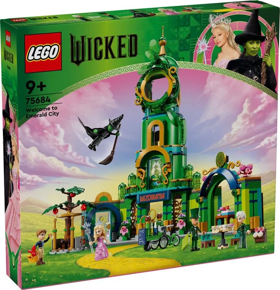 LEGO Wicked 75684 Welcome to Emerald City ürün görseli 1