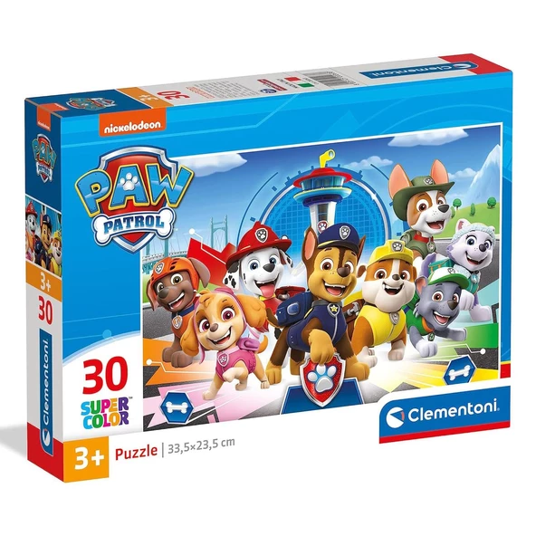 Clementoni 30 Parçalı Paw Patrol Çocuk Puzzle Paw Patrol Yapboz ürün görseli 1