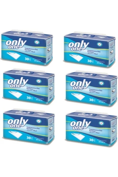 ONLYONE 60X90 cm YATAK KORUYUCU ÖRTÜ 30'LU 6 PAKET ürün görseli 1