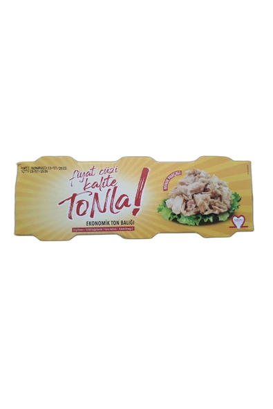Dardanel Tonla Ekonomik Ton Balığı Ekonomik Ton Balığı 75gX3 ürün görseli 1