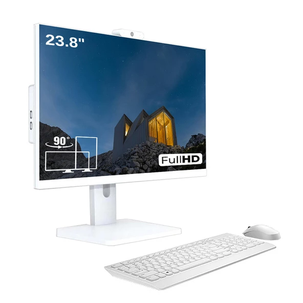 Xaser Xsr877 i7 4770 16GB Ram 512GB SSD 23.8" Webcam + Wifi Pivot All In One Bilgisayar ürün görseli 1