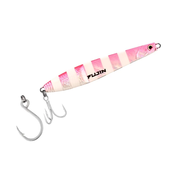 Fujin Jigeer 35gr 105mm Kaşık Yem  MT02 Pink Zebra Glow ürün görseli 1