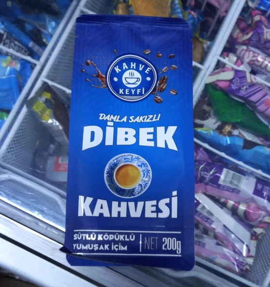 Kahve Keyfi Damla Sakızlı Dibek Kahvesi 200gr ürün görseli 1