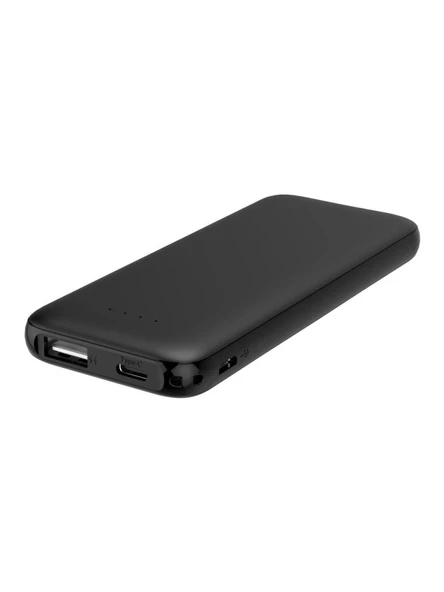 Logia Thin 5b Slim Ultra Ince 5000MAH Powerbank Taşınabilir Şarj Cijhazı - Siyah ürün görseli 1