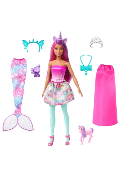 BARBİE DREAMTOPİA BEBEK VE AKSESUARLARI ürün görseli 1