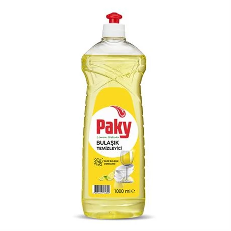 PAKY Elde Bulaşık Deterjanı Sarı Push Pull 1000 ml ürün görseli 1