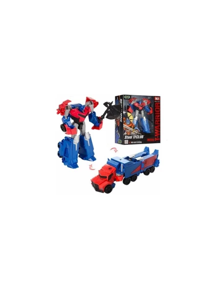 Transformers Metal Gövdeli Dönüşebilen Mavi Robot 8008 En Iyisi, En Hesaplısı ürün görseli 1