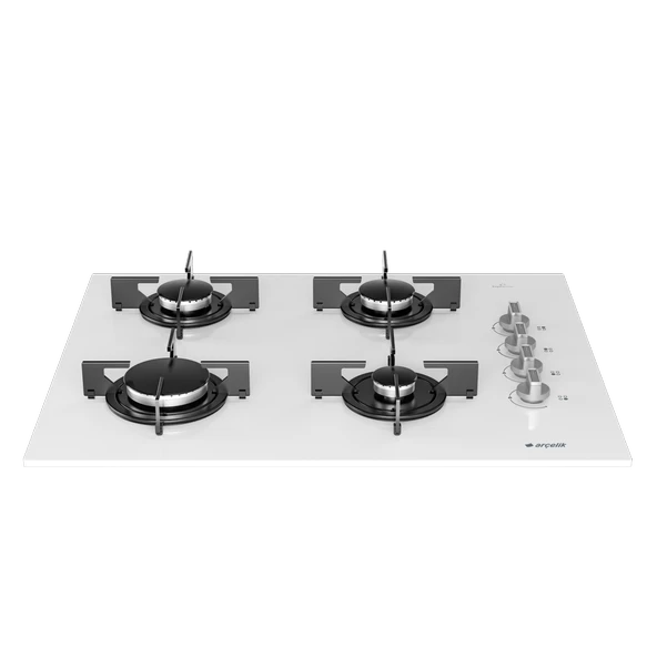 Arçelik OCD T 651 EB Beyaz Cam Ankastre Ocak - Resim 3